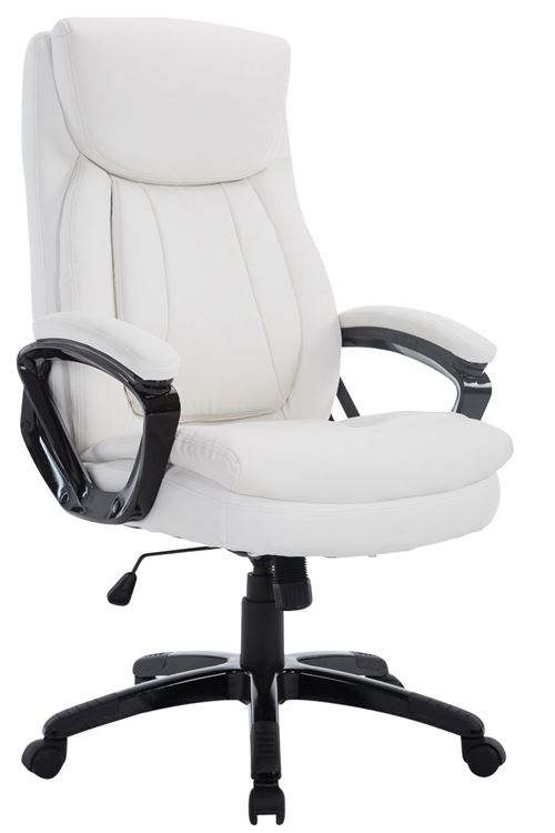 CLP Fauteuil de bureau XL Platon , Blanc