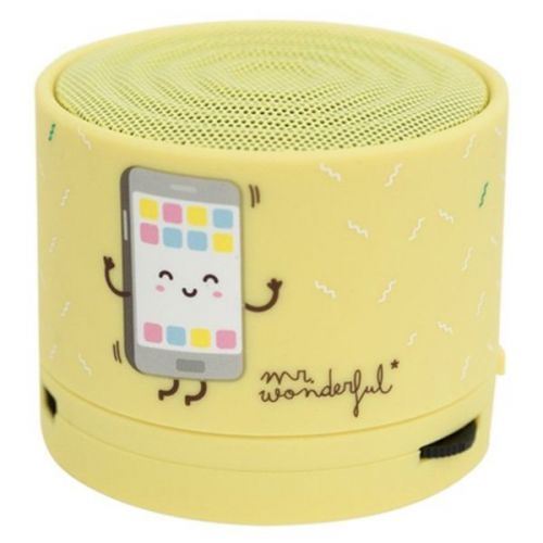 Haut-parleurs bluetooth Mr. Wonderful MRSPK002 Bluetooth Jaune
