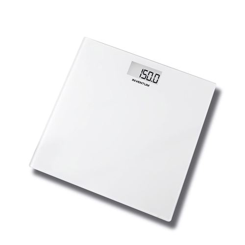 Inventum pèse-personne en verre blanc PW406GW