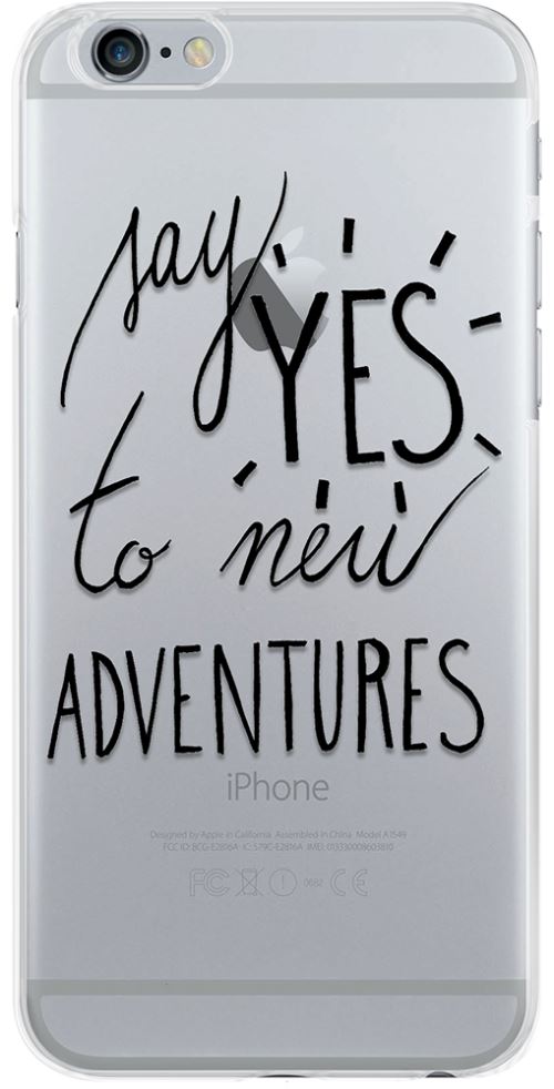Coque souple transparente YES pour iPhone 6/6S