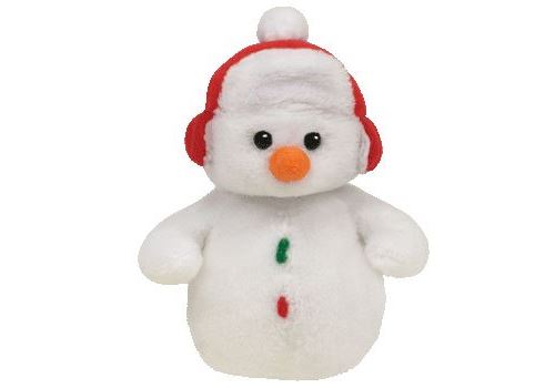 Ty Baby Beanies cottonball - Snowman