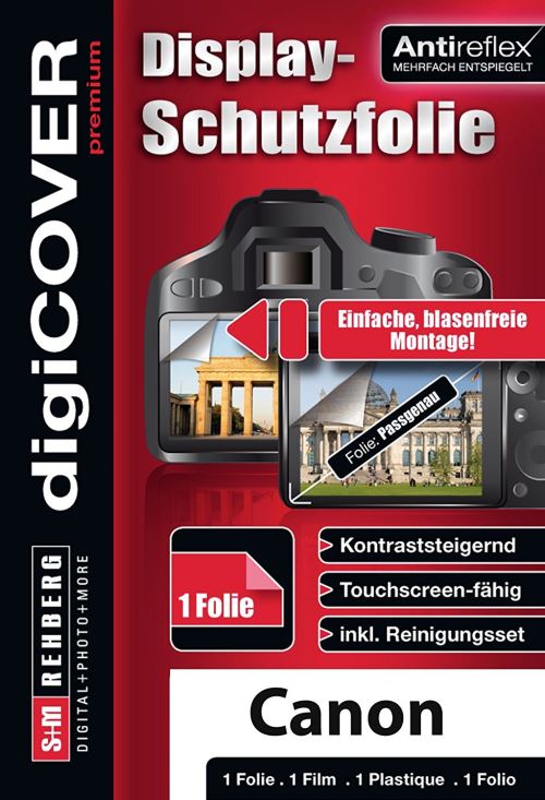 DigiCover N3268 Protection d'écran pour Canon EOS 650D