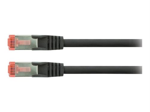 Valueline VLCP85221B025 Câble de réseau Cat6 S / ftp Rj45 (8/8) Mâle - Rj45 (8/8) Mâle 0,25 M Noir