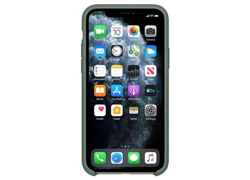 Apple - Coque en silicone iPhone 11 Pro - Pinède - Coque, étui smartphone -  Rue du Commerce