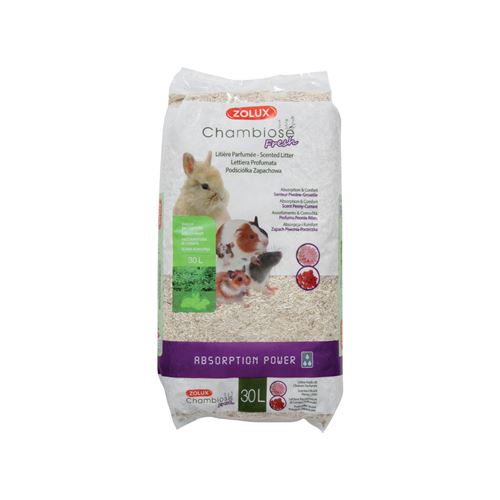 Meilleurs prix pour Zolux - Litière végétale senteur pivoine groseille 30L