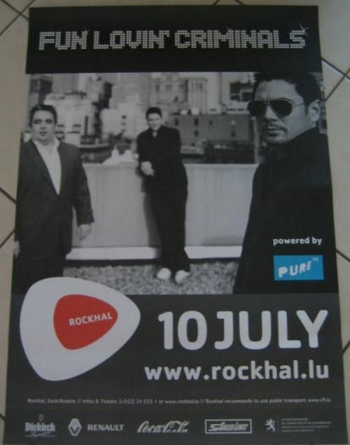 Fun Loving Criminal - 60x84 cm - AFFICHE / POSTER