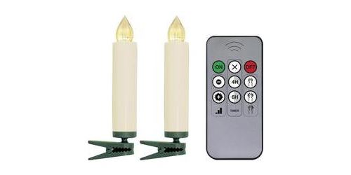 Eclairage sans fil pour arbre de Noël pour l'intérieur Polarlite LBA-30-003a Ampoule LED blanc chaud bougie 1 pc(s)