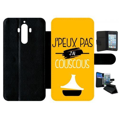 Etui à rabat huawei mate 9 j peux pas j ai couscous 10