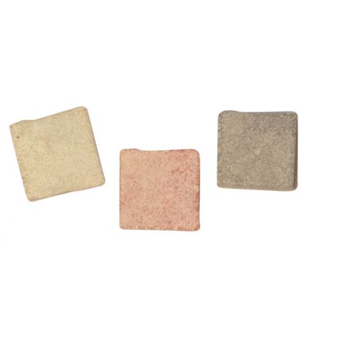 Pierres mosaique ceramica 1 cm nature non-glacé 1 kg - rayher