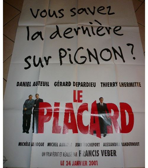 Le Placard AFFICHE CINEMA ORIGINALE État correct - N/A reconditionné disponible sur Fnac