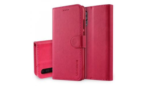 Etui type portefeuille pour Huawei P20 PRO fushia gamme LC.IMEEKE