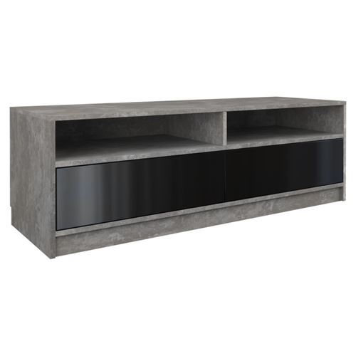 Hanoi Meuble Bas Tv Contemporain 120x45x40 Salon Sejour 2 Niches