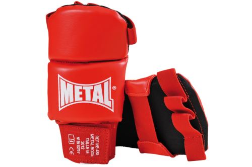 Gants Jujitsu compétition-S----S----------Mitaine Rouge S (MB488-RS)------