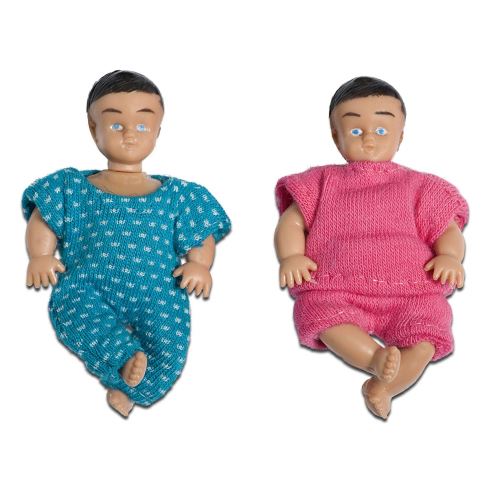Lundby Chien Courant du bébé Poupée (Lot de 2)
