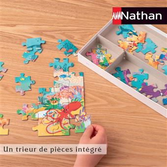 Puzzle 60 pièces Nathan Unis pour la vie Disney La Reine des Neiges 2