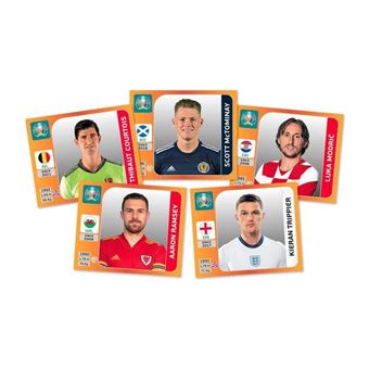 Boîte de 50 pochettes Panini Foot Stickers EURO 2020