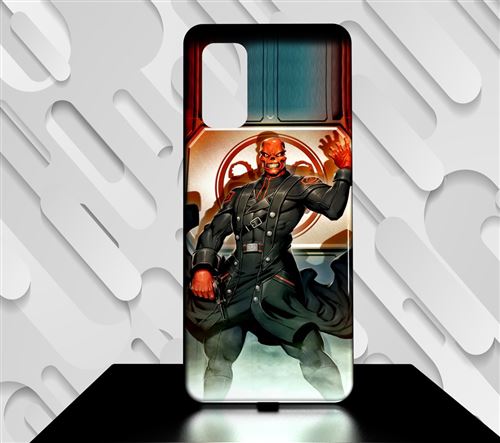 Coque pour Galaxy PLUS S20+ CRANE ROUGE COMICS 01