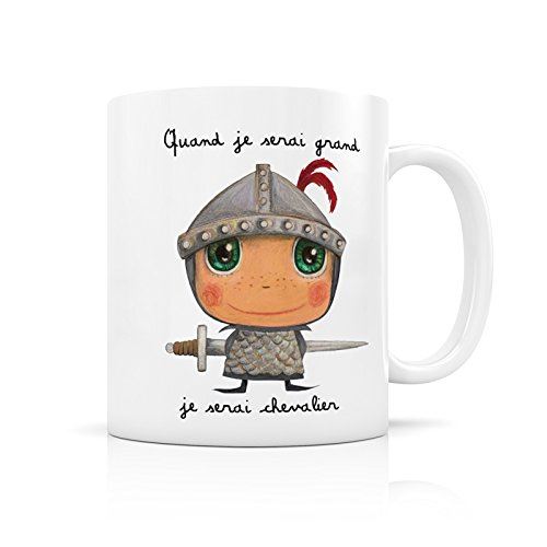 Mug « Quand je serai grand je serai chevalier »
