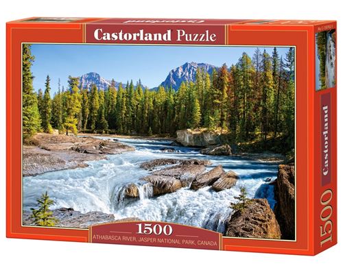 Castorland Athabasca River Jasper National Park Canada 1500 Pcs Jeu De Puzzle 1500 Pièce Paysage - vue 4