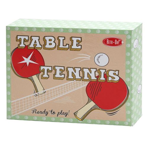 Retr-Oh! Mini tennis de table