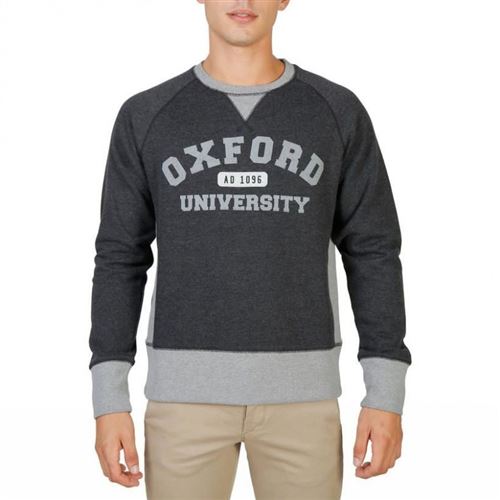 Oxford University - OXFORD-FLEECE-RAGLAN Taille XXL,Couleur Gris