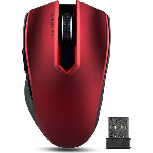 Souris Speedlink Exati Auto Dpi Noire & Rouge - Sans fil