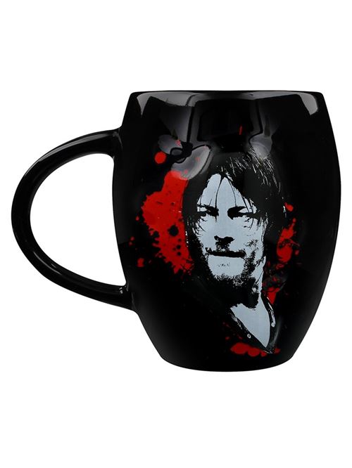 The Walking Dead Grande tasse ovale Walker Hunter noir