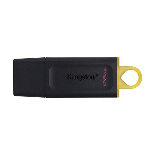 KINGSTON Clé USB DataTraveler Exodia 128GB - Avec capuchon de protection et anneaux pour porte clés