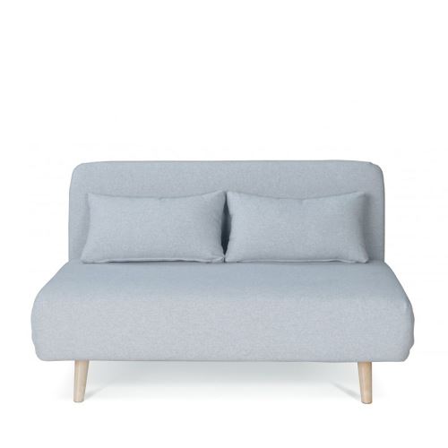 Canape Convertible Modulable 2 Places John Couleur Bleu Pastel