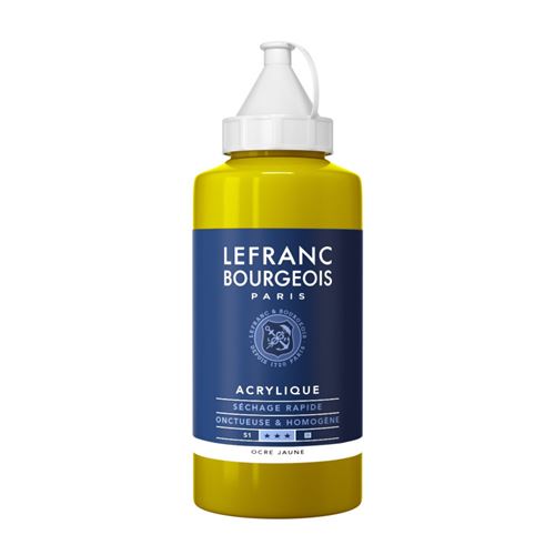 Peinture Acrylique en bidon - ocre jaune - Lefranc & Bourgeois