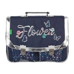 Cartable Fille Tann's Emilie 38 Cm - Motifs Paris, Réfléchissant, Léger 860g - Pour école Primaire CP Au CE2