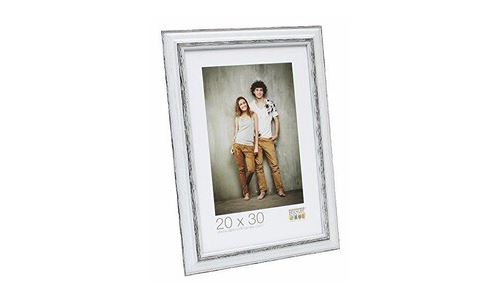 Deknudt frames s221h3 basic cadre photo bois blanc/noir 20 x 30