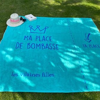 LES VILAINES FILLES Drap de bain XXL - Les Vilaines Filles - 160 x 160 cm -  Achat & prix