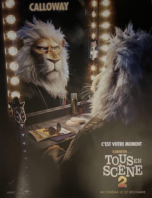 Affiche de Cinéma Originale - Tous En Scène 2 - Calloway - 118x158cm