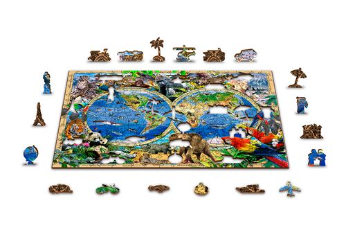 Puzzle adulte en Bois, Puzzles animal, pièces en forme d'animaux