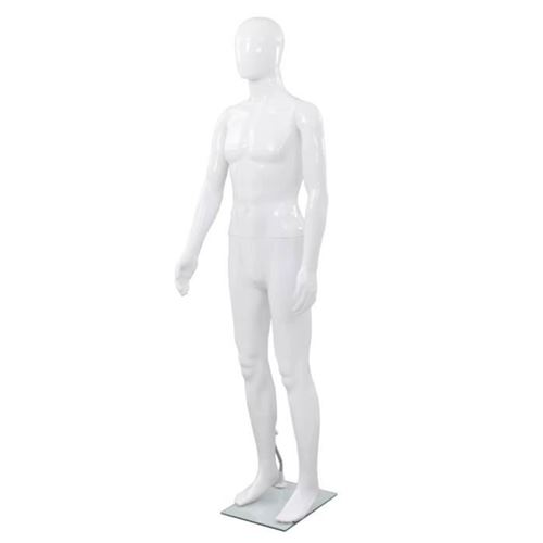VIDAXL - Mannequin Homme - Corps Complet - 185 cm - Blanc - Image 2
