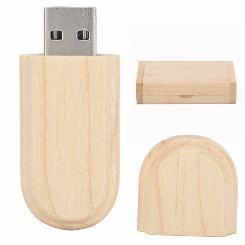 Clé en U en bois de bâton avec la boîte CM10002 4G pour Win10