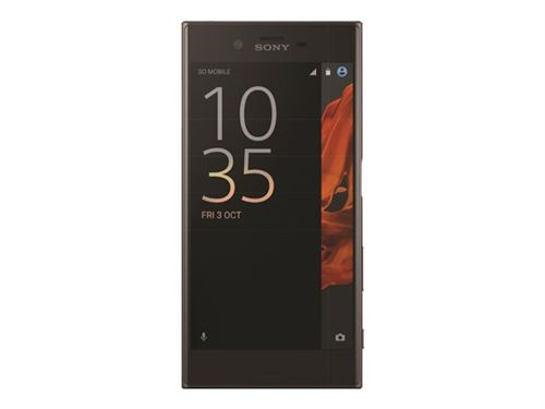 Sony XPERIA XZ - 4G smartphone - RAM 3 Go / Mémoire interne 32 Go - microSD slot - Écran LCD - 5.2 - 1920 x 1080 pixels - rear camera 23 MP - front camera 13 MP - noir minéral