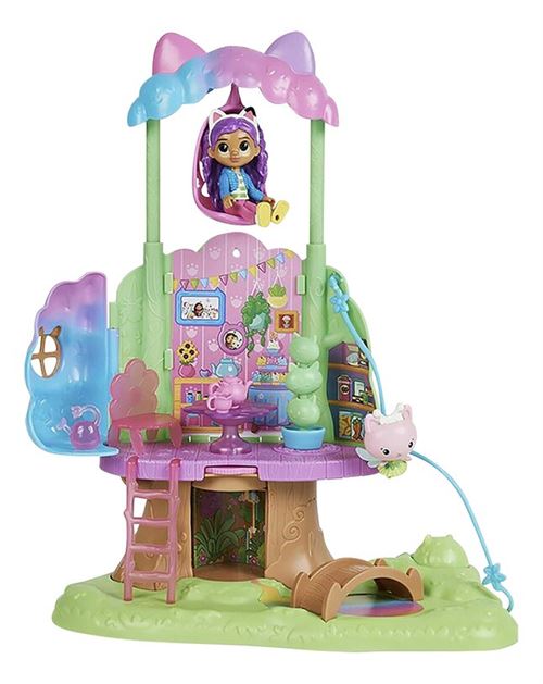 Coffret Gabby et la maison magique Kitty Fairy's Garden Treehouse -  Figurine pour enfant