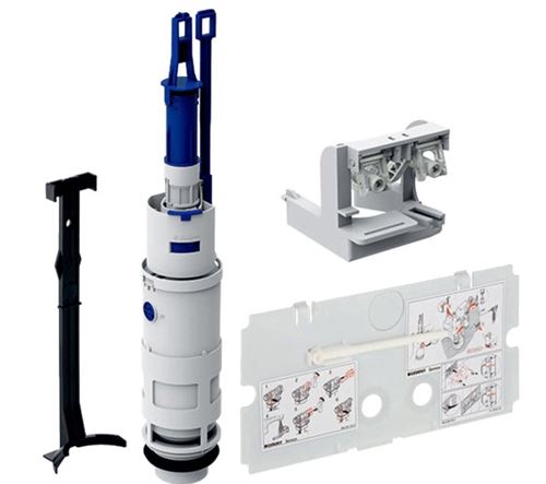 Set de transformation de simple en double touche - GEBERIT - 240.515.00.1