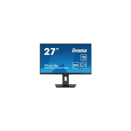 Ecran PC Iiyama ProLite XUB2793HSU-B7 27 Full HD Noir mat