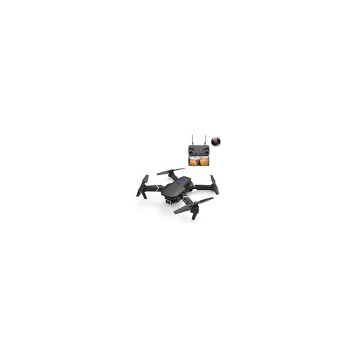 Camera Drone 4k Compatible Android Iphone iOS H&eacute;licopt&egrave;re 4 Canaux 6 Axes LED Anti-Collision -