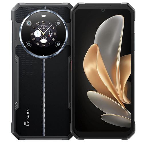 Téléphone robuste FOSSiBOT F109 5G avec double écran écran de 6,475 pouces 8 Go de RAM + 256 Go de ROM