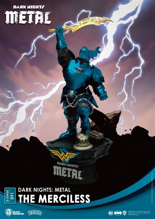 Non Communiqué Figurine Beast Kingdom The Merciless Dark Nights Metal Diorama Dc Comics D-Stage