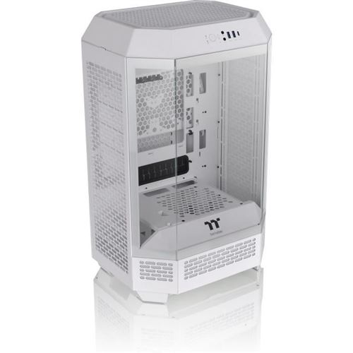 Boîtier Pc - Thermaltake - The Tower 300 Snow (Blanc) - Mini Tour - Format Micro-Atx - Sans Alimentation