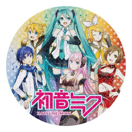 Non Communiqué Hatsune Miku - Puzzle Rond 500 Pièces Hatsune Miku