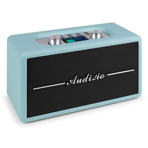 Audizio Tune60 - Radio Rétro Dab/Dab+ Et Fm Avec Bluetooth | Bleue