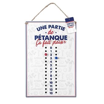 Panneau compteur de points pour pétanque - 1