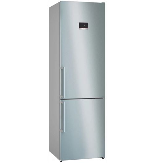 Série 6 Réfrigérateur Combiné Pose-Libre 203 X 60 Cm Acier Brossé Anti-Traces Kgn39Aibt