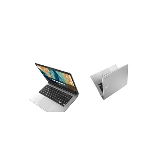 Acer Chromebook 314 CB314-2H - MT8183 / 2 GHz - Chrome OS - Mali-G72 MP3 - 4 Go RAM - 32 Go eMMC - 14 1366 x 768 (HD) - Wi-Fi 5 - Argent pur - clavier : Français